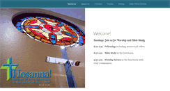 Desktop Screenshot of hosanna-lcms.com